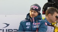 Piotr Żyła leci do Ruki (25. 11. 2019)