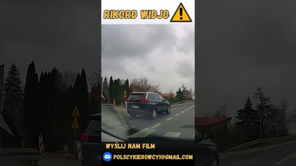 Brawo! Tak ciężko poczekać 2 sekundy?? #polscykierowcy #polska #policja #shorts #rikordwidjo
