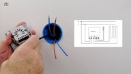 Podłączenie pokojowego regulatora temperatury