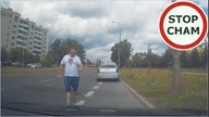 Chamskie zachowanie policjanta #318 Wasze Filmy