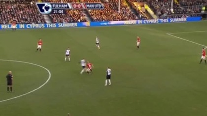 Premier League sezon 2009/2010 Fulham 1-0 Man Utd Murphy