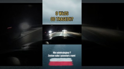 Skręt prosto pod auto z naprzeciwka. Tylko zimna głowa uratowała wszystko! #droga #wypadek #kierowcy