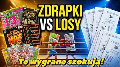 Zdrapki VS Ekspres Losy!  Bitwa nawet 3 miast! Podwójny zwycięzca i małe rarytasy! 