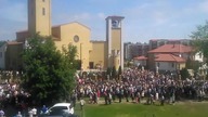 MOŃKI - BOŻE CIAŁO 26- 05 -2016 Kości&oacute;ł pw.  św.  Brata Alberta Chmielowskiego