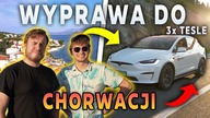 Tesla Model X PLAID do Chorwacji w 2023 roku! PRZEJAZD 3 TESLAMI i Kolejki na Ładowarkach
