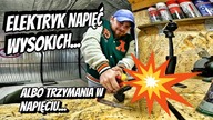 ELEKTRYKA PRĄD NIE TYKA - PRZERABIAM LAMPĘ LED Z CZUJNIKIEM RUCHU !!!