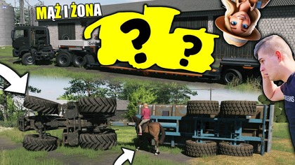 SKĄD WIKA MA TYLE KASY KUPIŁA MEGA SPRZĘT - AKCJA KISZONKA JEJ KOŃ JEST ... MĄŻ I ŻONA159