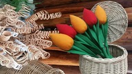 Jak uszyć tulipany z materiału