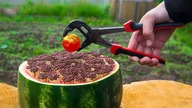 EXPERIMENT Glowing 1000 Degree BALL VS 10000 MATCHES VS WATERMELON