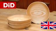 902.  Wooden ash bowls - execution on a lathe