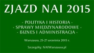 Docent Kossecki zaprasza na Zjazd NAI 2015