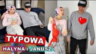 TYPOWA HALYNA I JANUSZ W WALENTYNKI