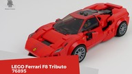 LEGO Speed Champions | 76895 --- Ferrari F8 Tributo --- budowanie