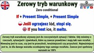 Zerowy tryb warunkowy angielski - ZERO CONDITIONAL 0