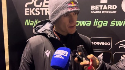 M.  Janowski po meczu z Falubazem - 10. 04. 2026r.