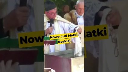 Nowy cud Matki Boskiej - chodzenie po winie  #matkaboska #katolicyzm