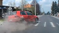 Wyprzedzanie na skrzyżowaniu z przytupem