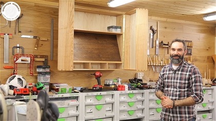 140 Wisząca szafka na narzędzia ręczne Part 3 / Making a Hand Tool Cabinet Organizer Part 3