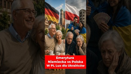 Emerytura Niemiecka vs Polska - U nas Lux dla Ukraińców #polska