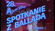 28 Spotkanie Ajencyjne z balladą