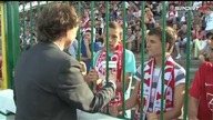 Kilka tysięcy kibiców na otwartym treningu Polaków