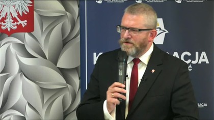 Grzegorz Braun w Wieliczce (13.05.2024)
