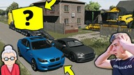 WIEJSKIEJ WYŚCIGI Z BABCIĄ BENTLEY VS BMW KUPIŁEM NOWĄ MASZYNĘ KOSIMY WIELKIE POLEGSPFS 22 189