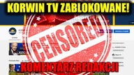 KORWiN TV zablokowane przez Youtube! Musimy zareagować! \\ KORWiN TV