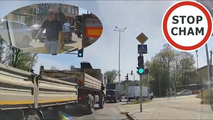 Agresja na drodze - zajechanie, tamowanie ruchu i gaz #2238 Wasze Filmy