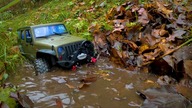 1/10 Scale RC Car - Jeep® Wrangler Rubicon JK / Mud & Water Trial Jeep 4x4 Off Road Crawler