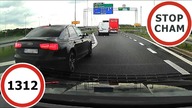 Stop Cham #1312 - Niebezpieczne i chamskie sytuacje na drogach