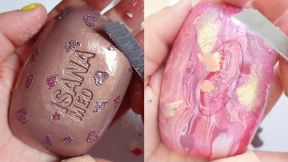 Soap Carving ASMR Relaxing Sounds no talking Satisfying ASMR Video