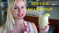 Koktajl ananasowy (proteinowy)-Fit Food