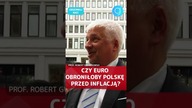 CZY EURO OBRONIŁOBY POLSKĘ PRZED INFLACJĄ? - Profesor Gwiazdowski #shorts
