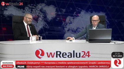 Grzegorz Braun u Roli o Tusku, Morawieckim, Ukrainie, Izraelu... (08.11.2023)
