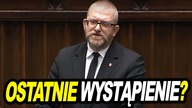BRAUN DO SĄDU! Sejm ZDECYDOWAŁ.  To jego OSTATNIE słowa w Sejmie?
