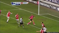 Premier League sezon 2010/2011 Newcastle - Arsenal 3-4 Joey Barton