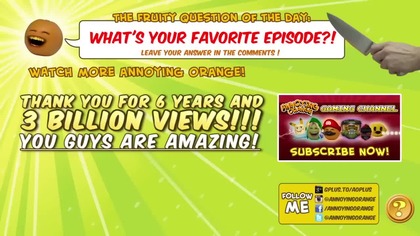 Annoying Orange Supercut - EVERY VIDEO EVER!