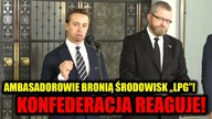 SKANDAL! Ambasadorowie piszą list w obronie środowisk LPG! Konfederacja reaguje \\ 4MensTV