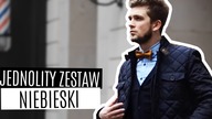 Niebieski - kolor królewski. Jednolity zestaw