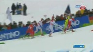 Val di Fiemme 2013 Justyna Kowalczyk UPADEK !!!