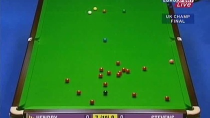 Snooker-Uk Championship 2003 Stevens-Hendry Final Pl