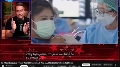 Były dyrektor Pfizera: Nie było pandemii, to było JEDNO WIELKIE KŁAMSTWO  