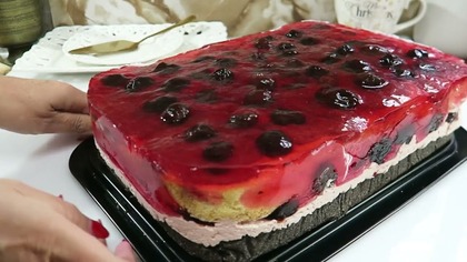 Ciasto Makowe z Wisniami