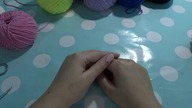 Prosta czapka dla Barbie na szydełku, tutorial, DIY, crochet , kurs krok po kroku, zima, winter #8