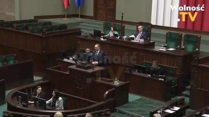 BURZLIWY KONIEC OBRAD SEJMU W WYKONANIU KONFEDERATÓW!