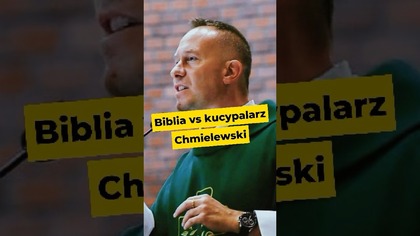Biblia vs kucypalarz Chmielewski.  #KtoredyDoNieba #chmielewski #mszaświęta