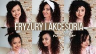 FRYZURY I AKCESORIA NA LATO dla kręconych włosów | Curly Madeleine