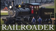 Railroader - gameplay pl #12 - Obrotnica w Bryson, przewóz osób między miejscowościami 