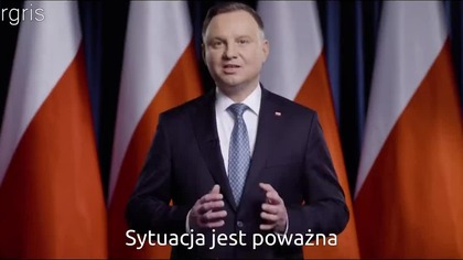 Andrzej Duda i Koronawirus